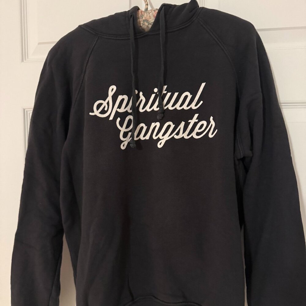 Black Spiritual Gangster Hoodie - Size M